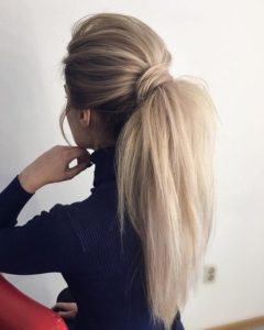 Wrapped Pony Tail